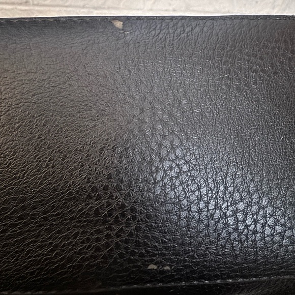 The Sak Black Leather Purse Tote - Picture 6 of 7